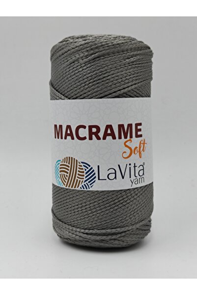 LaVita Yarn LaVita Macrame Μαλακό Νήμα Πλεξίματος στο χέρι 100% Πολυεστέρας 2...
