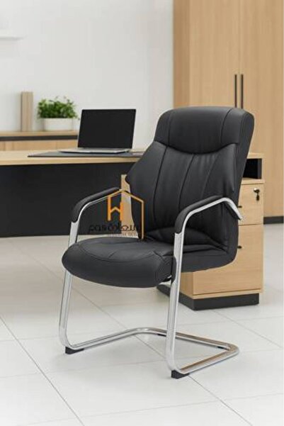 lmstabda Fixed Office Chair - Black