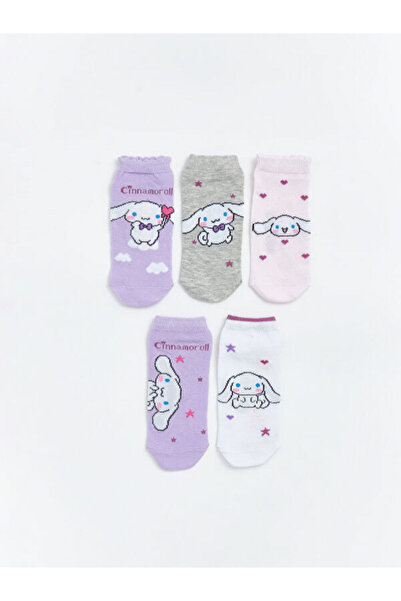 LC Waikiki جوارب بناتية مطبوعة من I Cinnamoroll من Freezen Store، عبوة من 5 قطع
