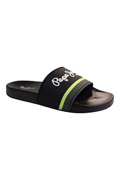 Pepe Jeans SLIDER UNISEX Παντόφλες PMS70123-999 Μαύρο