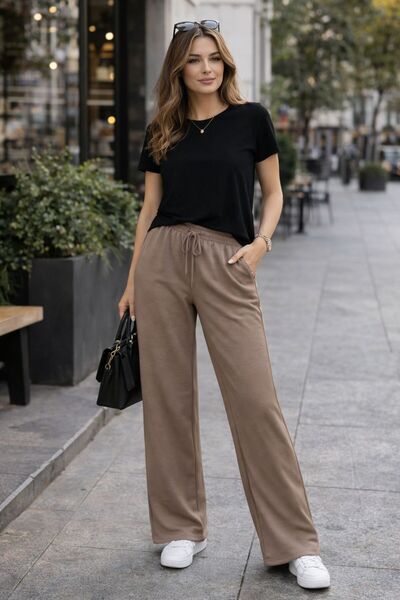 Lady Queen Mother's Day Special Women's Luxury Oshyo Pants with Pockets, Adju...