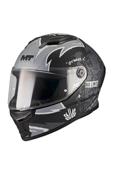 MT Helmets KASK MT STINGER TAGGER B2 MAT