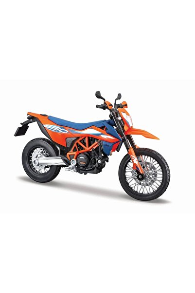 Maisto Ediție Specială Motocicletă Metalică Ktm 690 Smc Portocalie Scara 1:18