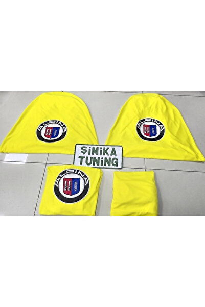 şimika tuning tuningmarketim غطاء خدمة السيارات من ALPINA SARI، أمامي وخلفي، ...