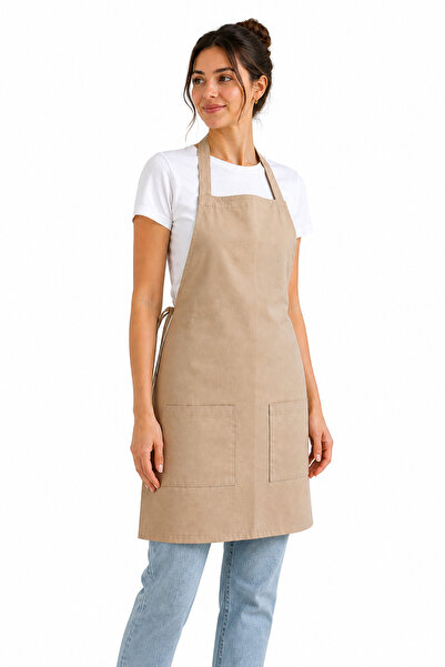 GTB BUTİK Mutfak önlüğü iki cepli premium quality Chef apron