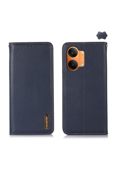 KHAZNEH Δερμάτινη Θήκη Βιβλίο Blue (Xiaomi Poco X8 Pro Max 5G)