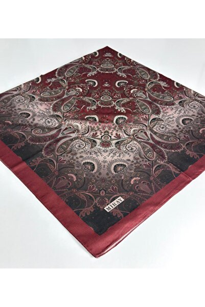 MİRAY Nevada Large Size Organic Cotton Scarf - 120 X 120 - 06453