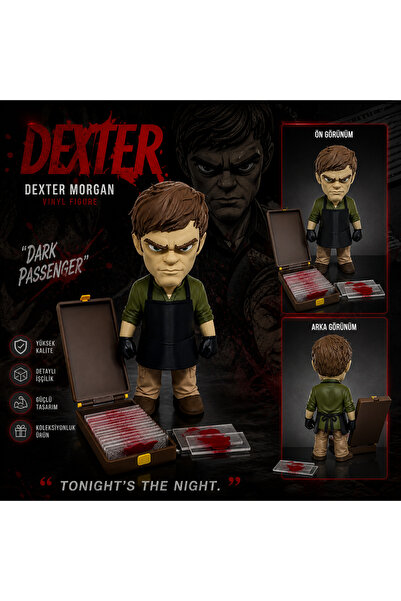 ArtiFex Hobi Dexter Koleksiyon Figürü – Dark Passenger Konsept – Detaylı Aksi...