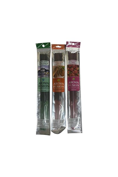 Morey Aroma Fusion 45 Adet Organik Çubuk Tütsü 3 Paket (30 CM - 1 SAAT YANMA ...