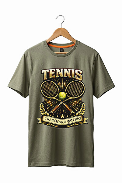 onsrawear Unisex Tennis Printed Athlete Vintage Tennis Club Designed Train Ha...