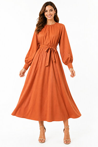 ARDENİM Oversized Belted Dress