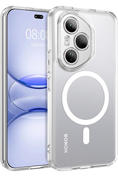 bestcase Husă MagSafe Antișoc + Folie de sticlă compatibilă cu Honor 400 Pro,...