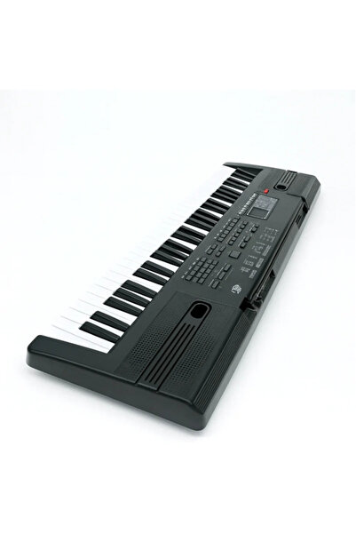 Depox ®   Orgă electronică, 61 de clape, MP3, USB, Microfon, Claviatură, Negru