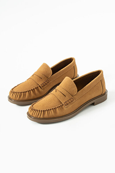 LİNYLİFE Muda Women's Daily Suede Loafer Comfortable Shoes