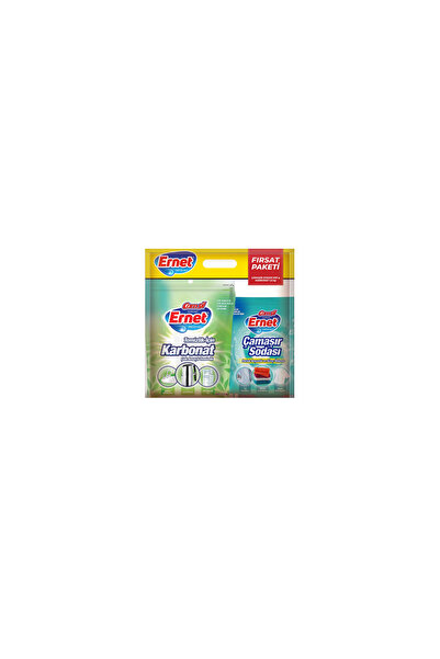 Ernet Çamaşı Sodası 500 Gr + Karbonat 1500 Gr Avantaj Paketi