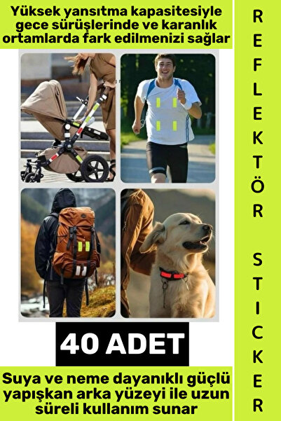 Wintoup #Relfektör Kendinden Yapışkanlı Suya Toza Dayanıklı Motosiklet Bisikl...