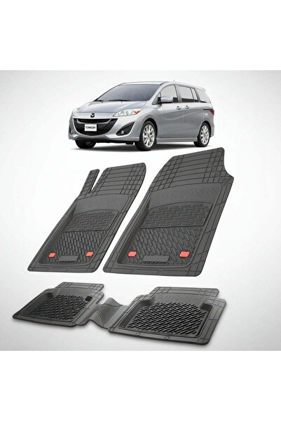 TEAMCAR Πατάκια δαπέδου συμβατά με Mazda 5 CW Facelift 2013-2015 |   Μαύρη Έκ...