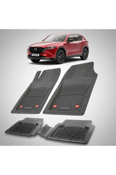 TEAMCAR Μάζντα CX-5 KF Facelift SUV 2021-2026 Πατάκια Δαπέδου |   Μαύρη Έκδοσ...