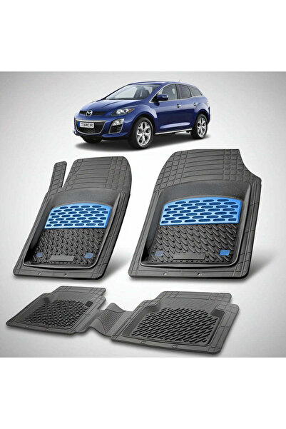 TEAMCAR Mazda CX-7 ER Facelift SUV 2009-2012 Floor Mats | Blue Edition – Team...