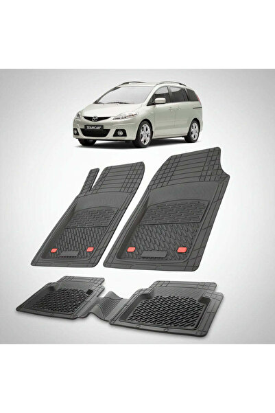 TEAMCAR Πατάκια δαπέδου συμβατά με Mazda 5 CR Facelift 2008-2010 |   Μαύρη Έκ...