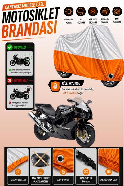 Cemku Twin غطاء محرك متوافق مع كاواساكي ZX-12 R باللون الرمادي من الأعلى والب...