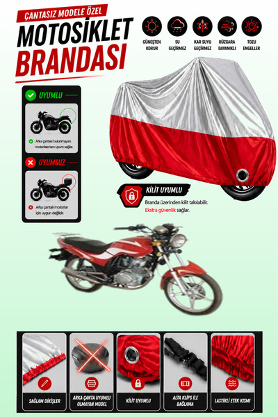 Cemku Twin Top Gray - Bottom Red Bisan Shalter Compatible Engine Tarpaulin, R...
