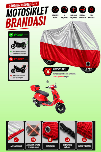 Cemku Twin Top Gray - Bottom Red Rks Azure 50 Compatible Engine Tarpaulin, Re...