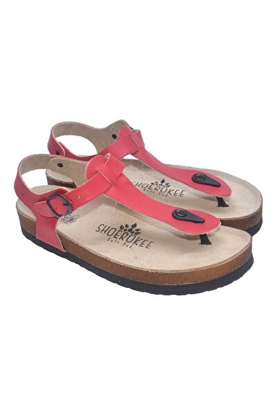 Shoerokee Red Flip Flops Sandals