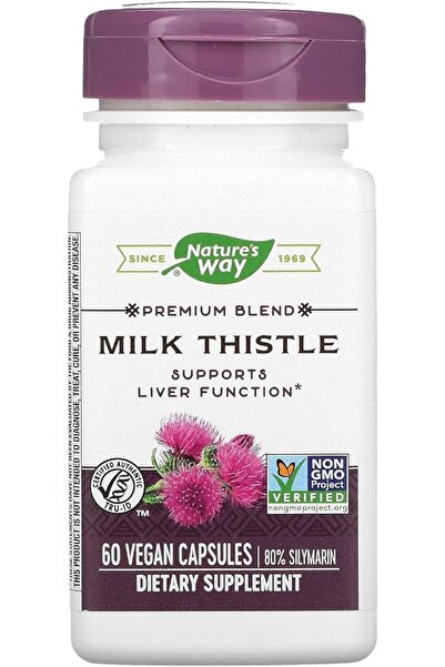 Nature's Way , Milk Thistle, 60 Veg Capsules