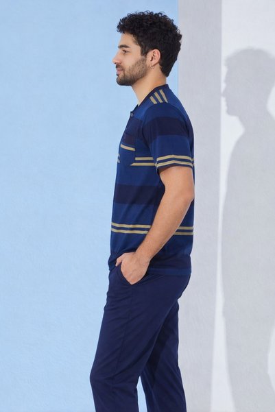 SEAMLIFE HOMEWEAR 100% Cotton Pajama Set Long