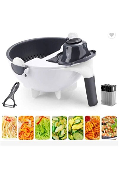 unbranded Ustensilă de bucătărie 9 în 1 multifuncțională, tăiere legume, feli...