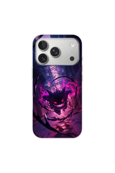 PPKin iPhone 17 Pro Compatible Anime 11/2 Design Transparent Case