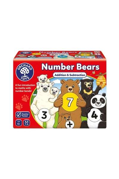 Orchard Toys Educational Game Number Bears NUMBER BEARS