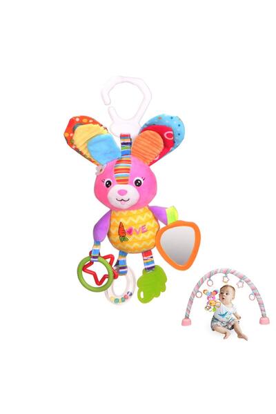 DME Dmeixs Car Seat Toys, Hanging Toys for Car Seat,Bunny Hanging Rattle Toys...
