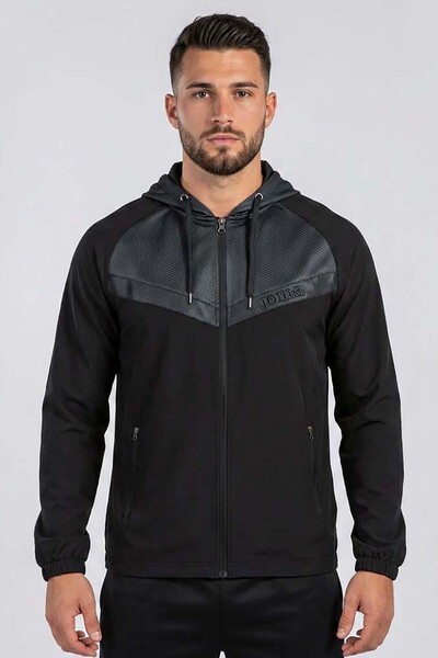 Joma Hanorac casual pentru bărbați, cu glugă și fermoar integral, stil 4241305