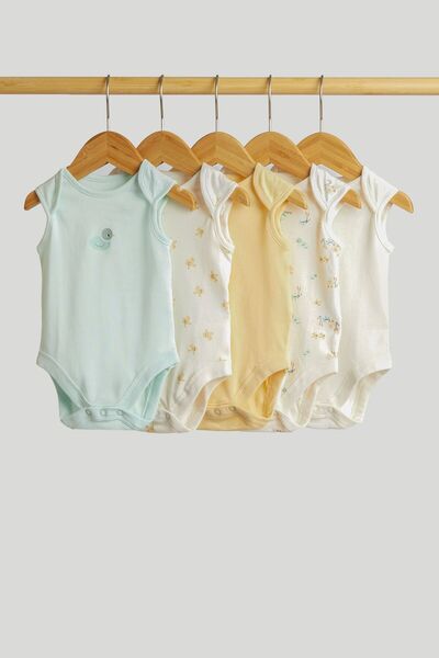 MOTHERCARE 5 قطع من ملابس داخلية بدون أكمام من داكس سليڤس