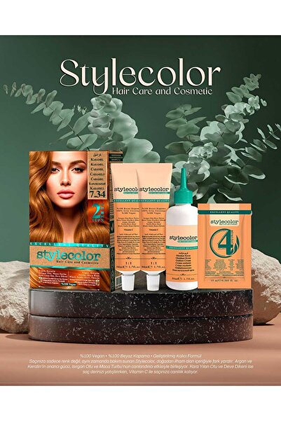 stylecolor Bitkisel İçerikli Vegan Krem Saç Boyası