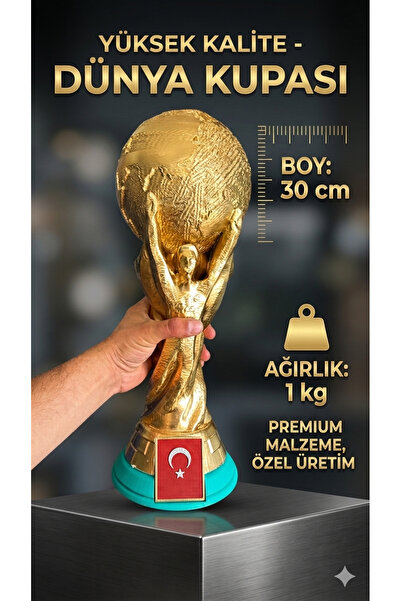 Goplast Premium 2026 Fifa Wold Cup Özel Tasarım Hatıra Koleksiyonluk Dünya Ku...