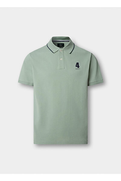 Hackett London Green Pure Cotton Men Premium Polo T-Shirt