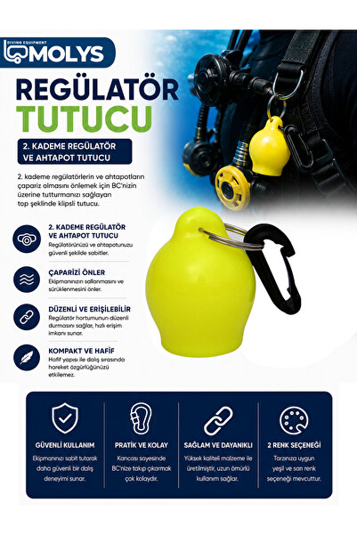 MOLYS AHTAPOT - 2. KADEME REGÜLATÖR TUTUCU