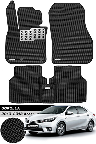 TORPEDO Toyota Corolla 2013 - 2018 Arası Uyumlu Hücreli Premium Eva Paspas Se...