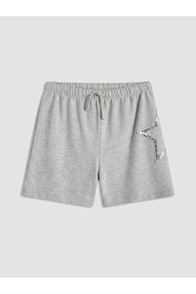 LC Waikiki Pantaloni scurți pentru fete LCW Kids cu broderie