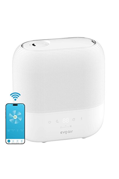 EvoAir UMIVA 4700 Έξυπνος Υγραντήρας, Wi-Fi, Δεξαμενή 4.8L, Ικανότητα Υγραντή...