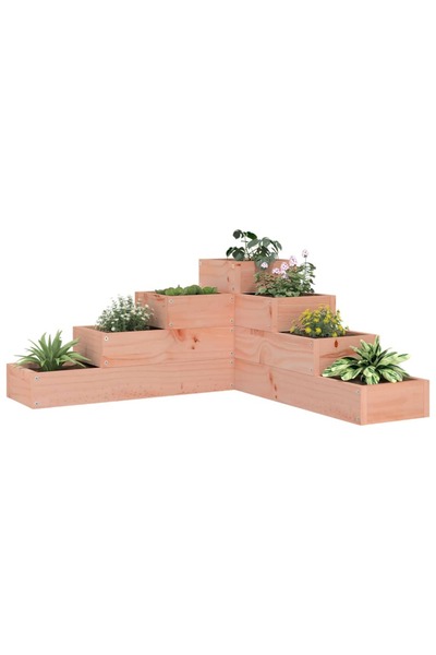 vidaxl Jardiniera gradina 4 niveluri, 80,5x79x36 cm lemn masiv douglas