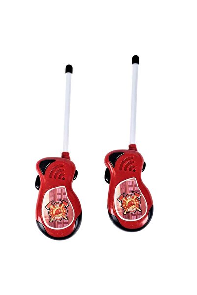Prlk toys Walkie Talkie Görev Telsiz Seti - İtfaiye