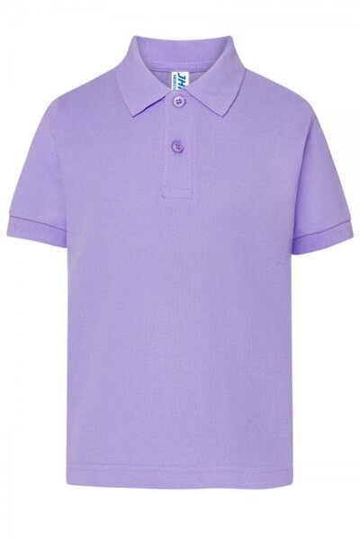 JHK Tricou polo copii Milan, bumbac 100%, lavandă
