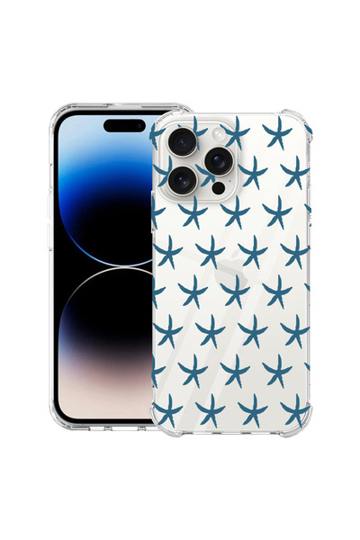 bestcase Αντικραδασμική Θήκη για Apple iPhone 14 Pro, Χαριτωμένο Θαλάσσιο Σχέ...