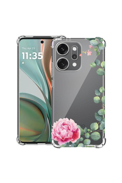bestcase Husă Antișoc pentru OPPO Reno14, Florală - Camelie Minimalistă, 2052...
