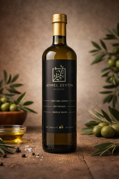 Aymel Naturel Sızma Zeytinyağı Soğuk Sıkım 1 Litre 2026