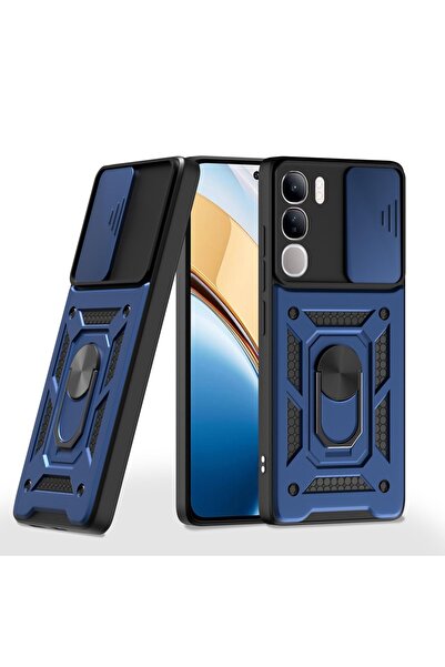 Gpack Vivo V40 Lite Kılıf Pars Standlı Yüzüklü